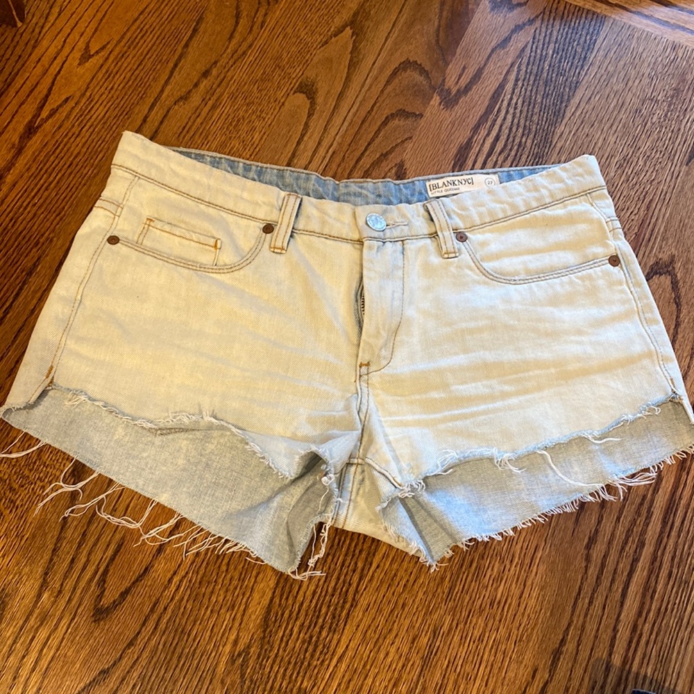 Blank Nyc Little Queenie- White Washed Denim
